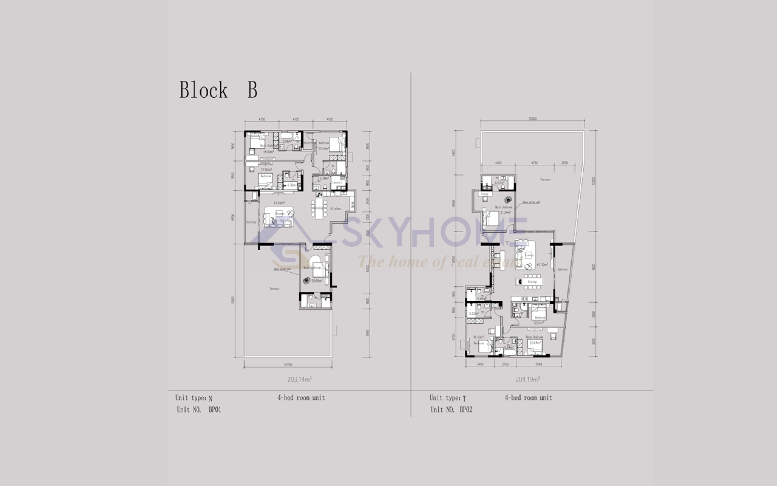 4 Bedroom Floor Plan